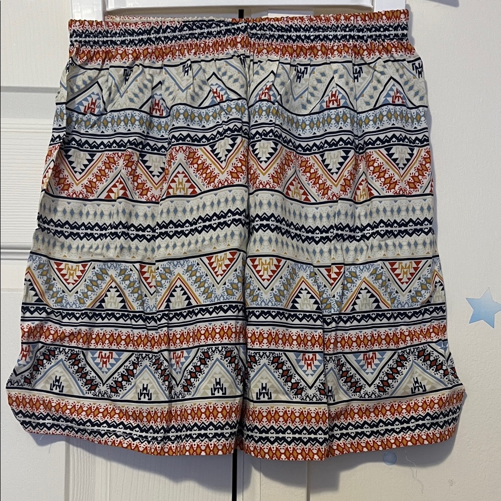 Patterned Women's Shorts - Multicolor